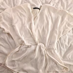 Twist front Zara blouse